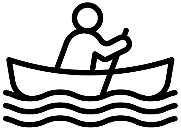Canoe Safari Icon