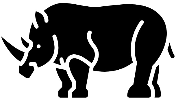 Black Rhino Icon
